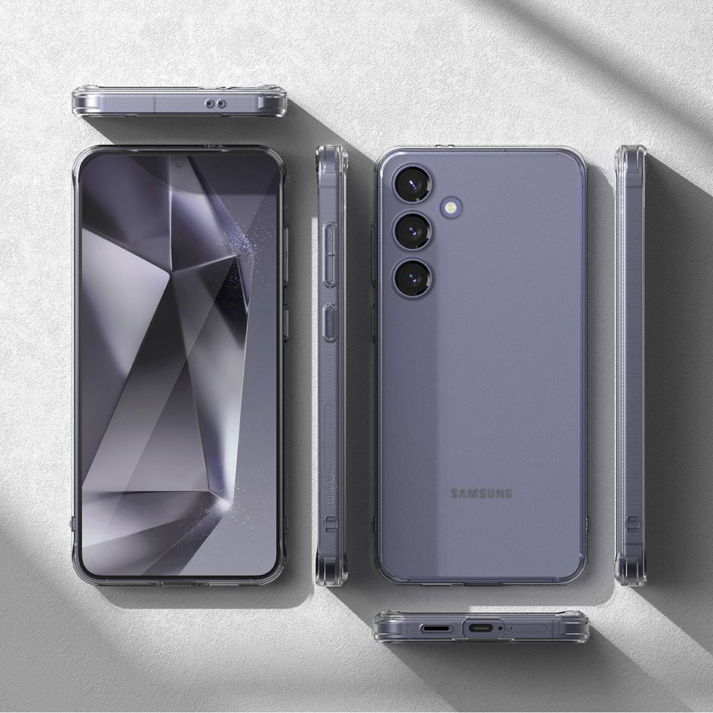 Ovitek za Samsung Galaxy S24+ S926, Ringke, Fusion, Mat prozoren