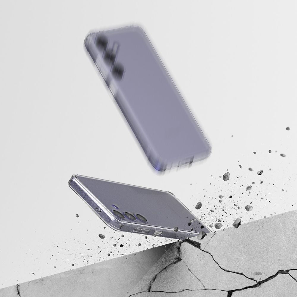 Ovitek za Samsung Galaxy S24+ S926, Ringke, Fusion, Mat prozoren