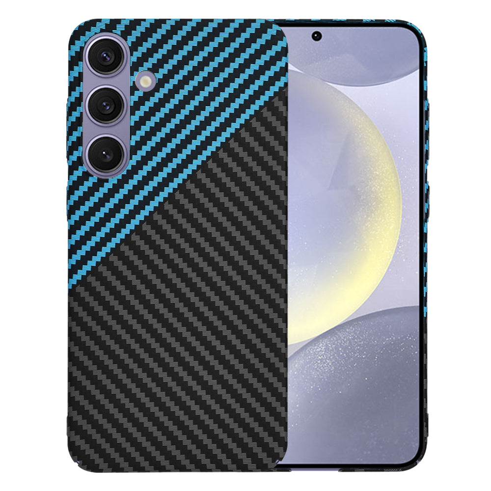 Ovitek za Samsung Galaxy S24+ S926, Techsuit, Carbonite FiberShell, Črno Modra