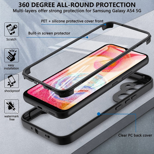 Case for Samsung Galaxy S24+ S926, Techsuit, ColorVerse 360, Pink