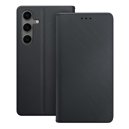Ovitek za Samsung Galaxy S24 S921, 3MK, Denarnica, Črn