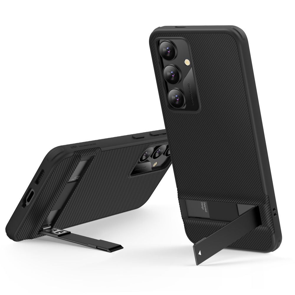 Case for Samsung Galaxy S24 S921, ESR, Air Shield Boost Kickstand, Black