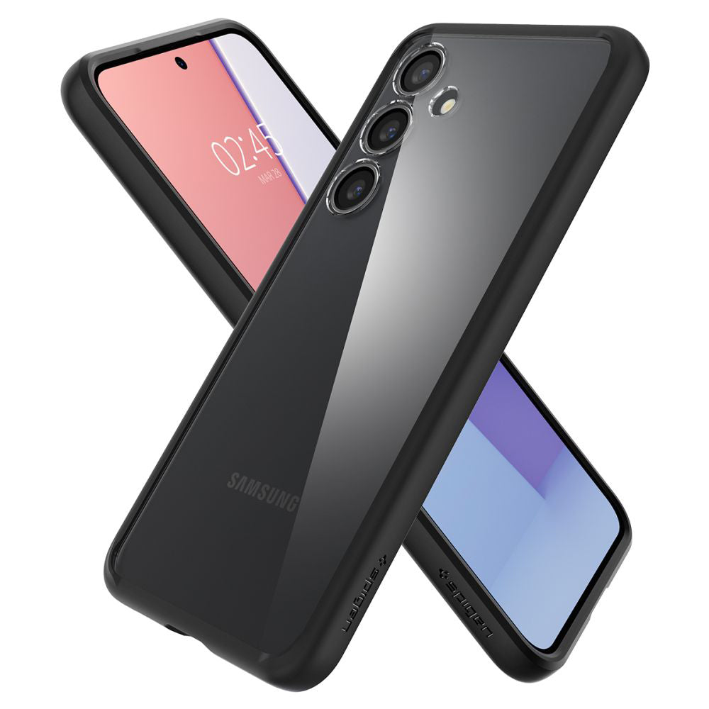 Ovitek za Samsung Galaxy S24 S921, Spigen, Ultra Hybrid, Mat Črn ACS07352