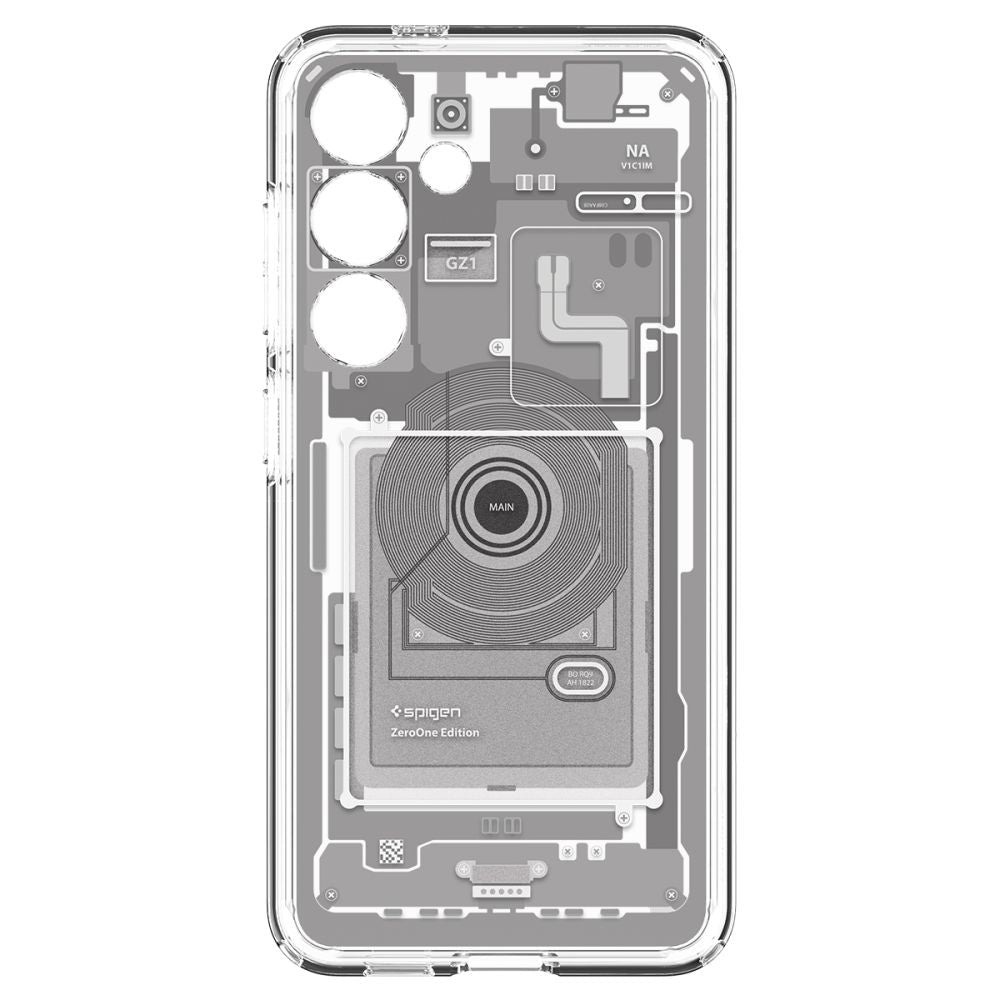 Ovitek za Samsung Galaxy S24 S921, Spigen, Ultra Hybrid Zero One, Bel