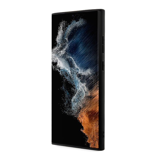 Ovitek za Samsung Galaxy S24 Ultra S928, Guess, 4G Stripe, Črna