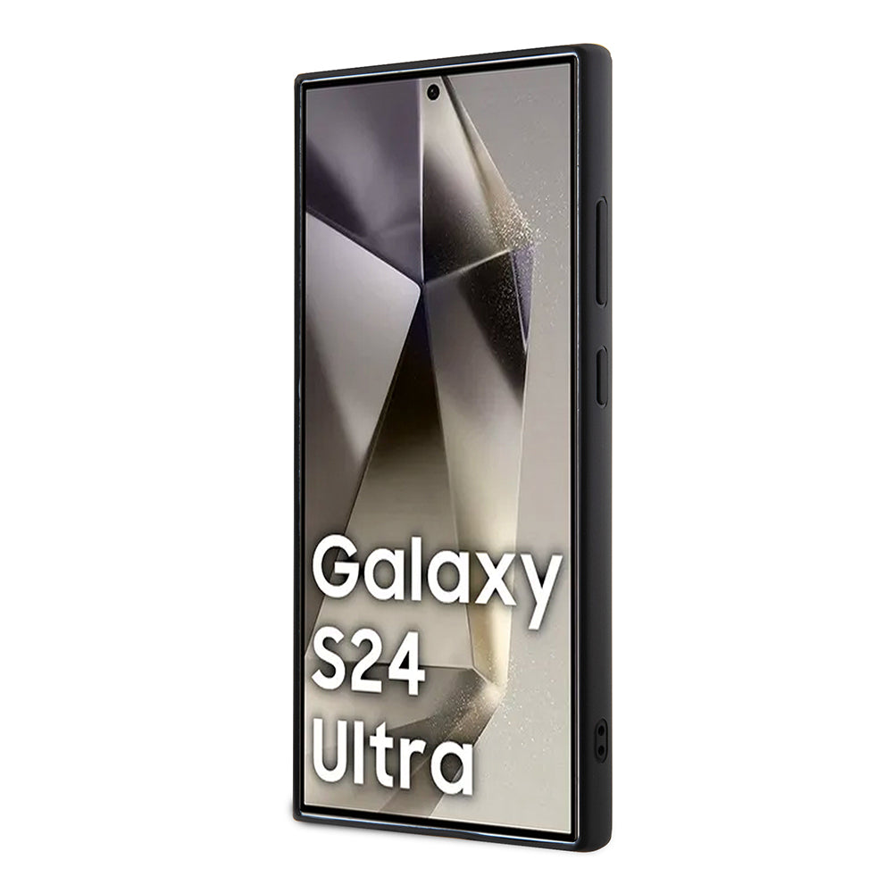 Ovitek za Samsung Galaxy S24 Ultra S928, Karl Lagerfeld, 3D Rubber Ikonik Karl, črn