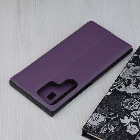 Ovitek za Samsung Galaxy S24 Ultra S928, Techsuit, eFold, vijoličen