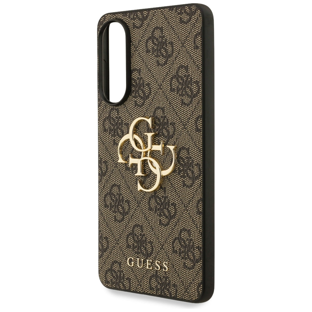 Ovitek za Samsung Galaxy S25 Edge S937, Guess, Big 4G Logo Classic, Rjava