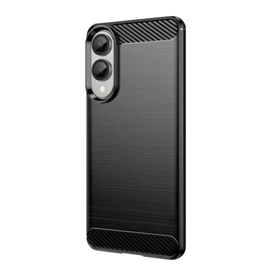 Ovitek za Samsung Galaxy S25 Edge S937, Techsuit, Karbon, Črn