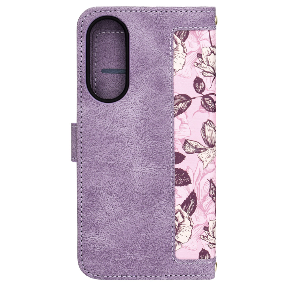 Ovitek za Samsung Galaxy S25 Edge S937, Techsuit, FlipCraft, Vijoličen