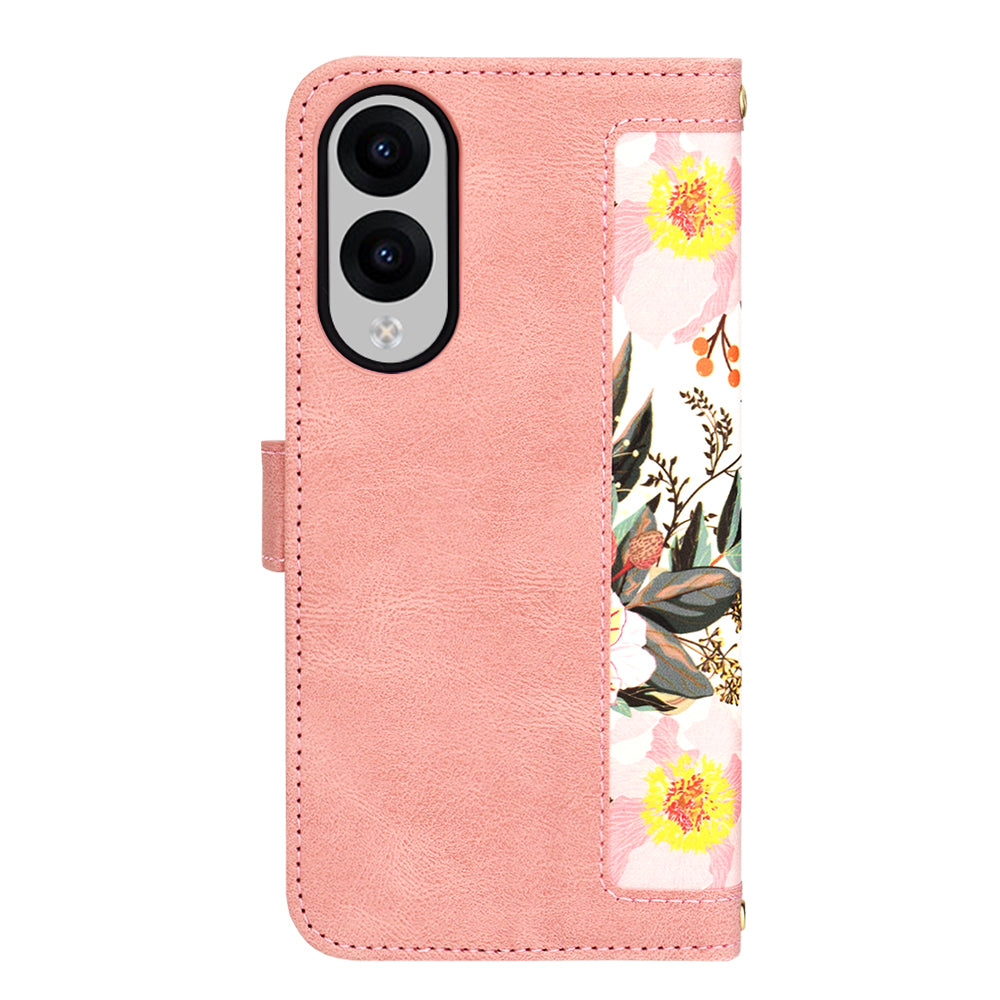 Ovitek za Samsung Galaxy S25 Edge S937, Techsuit, FlipCraft, Roza