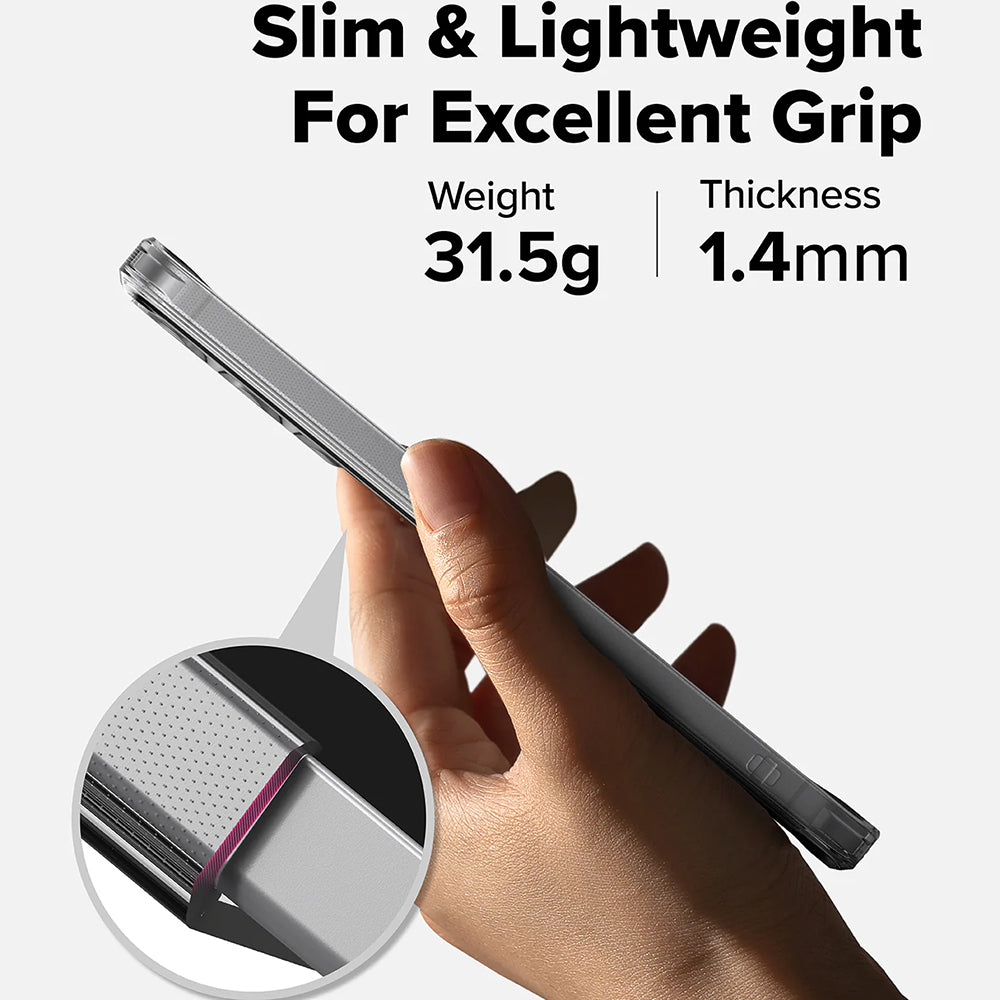 Ovitek za Samsung Galaxy S25 FE, Ringke, Fusion, Prozoren