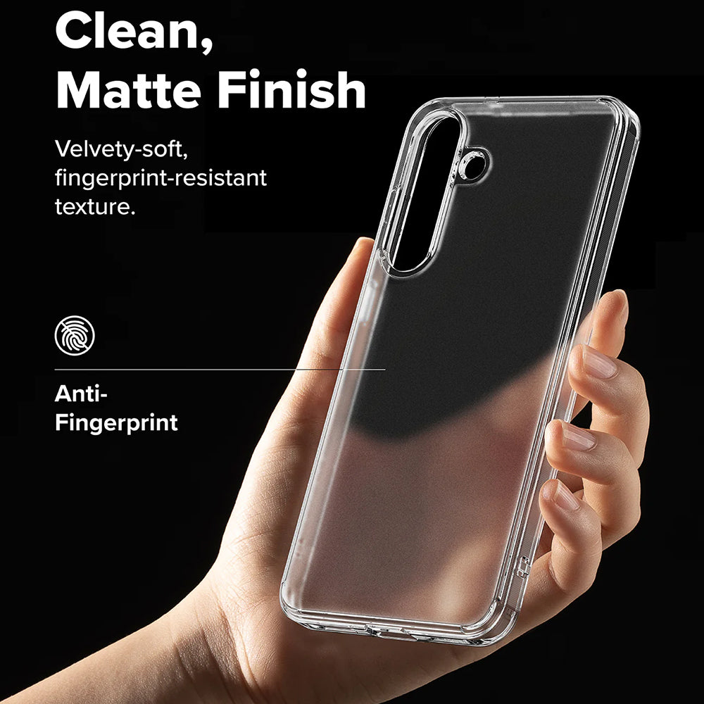 Ovitek za Samsung Galaxy S25 FE, Ringke, Fusion, mat prozoren