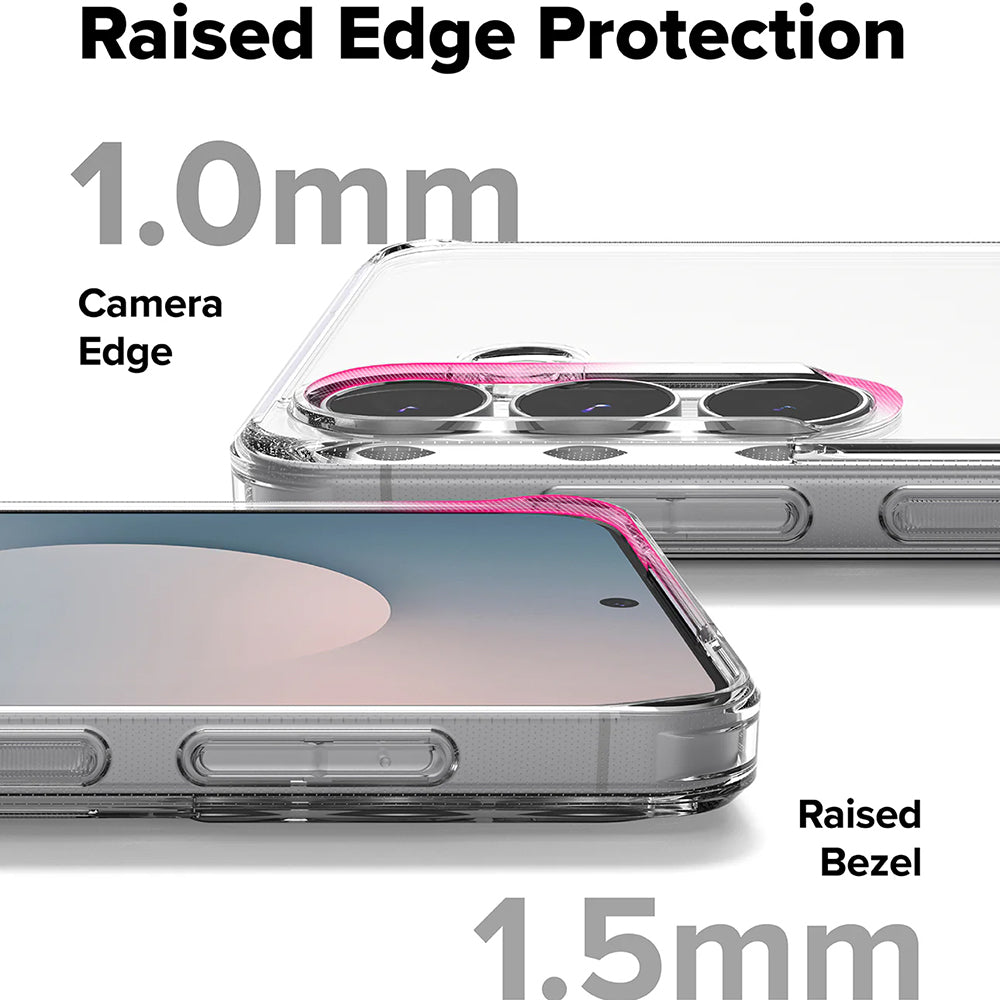 Ovitek za Samsung Galaxy S25 FE, Ringke, Fusion, mat prozoren