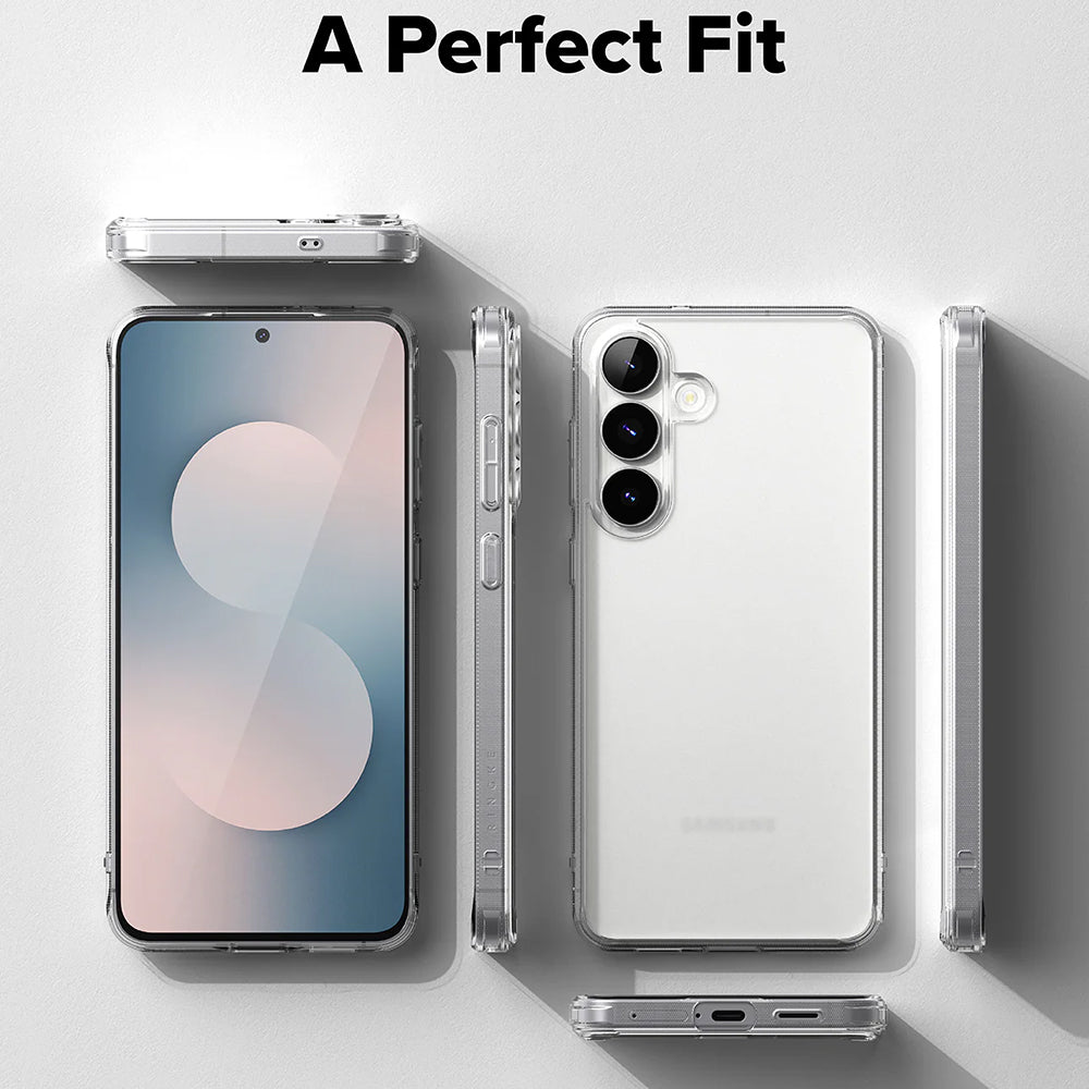 Ovitek za Samsung Galaxy S25 FE, Ringke, Fusion, mat prozoren