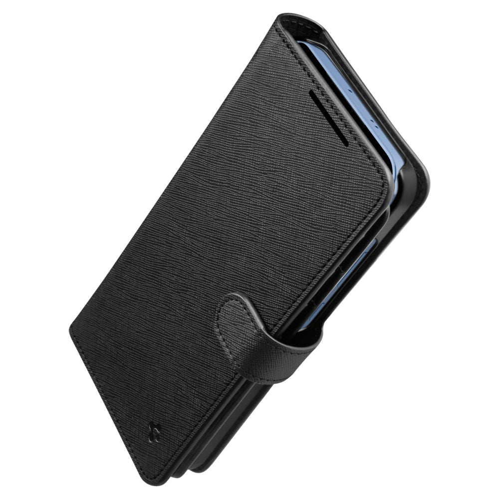 Ovitek za Samsung Galaxy S25+ S936, Spigen, Wallet S, Črn ACS09125
