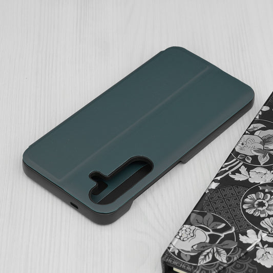 Ovitek za Samsung Galaxy S25+ S936, Techsuit, eFold, Zelen