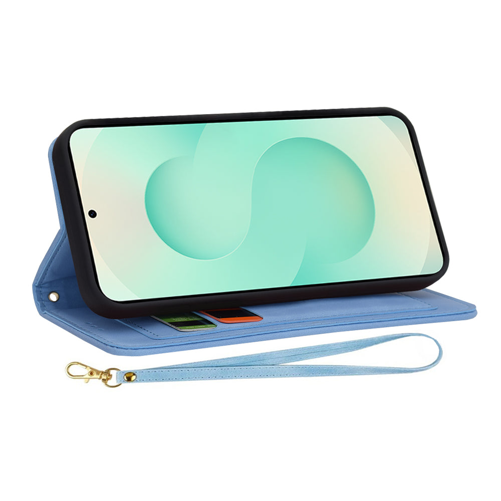 Ovitek za Samsung Galaxy S25+ S936, Techsuit, FlipCraft, modra