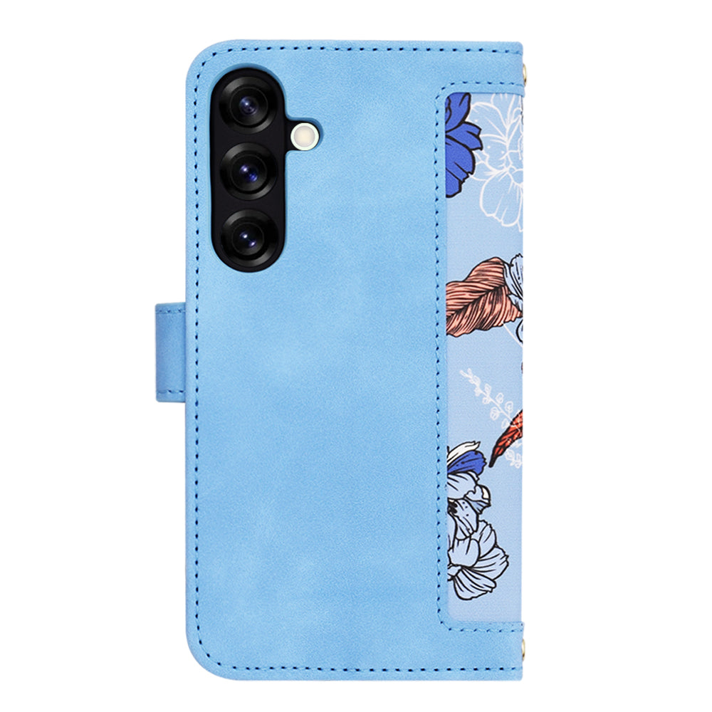 Ovitek za Samsung Galaxy S25+ S936, Techsuit, FlipCraft, modra