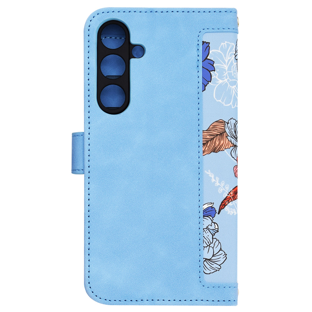 Ovitek za Samsung Galaxy S25+ S936, Techsuit, FlipCraft, modra