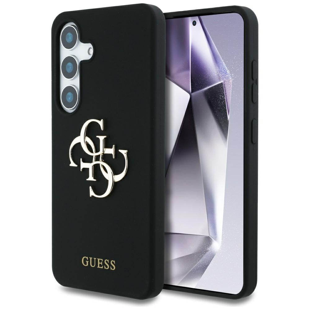 Ovitek za Samsung Galaxy S25 S931, Guess, 4G Big, črn