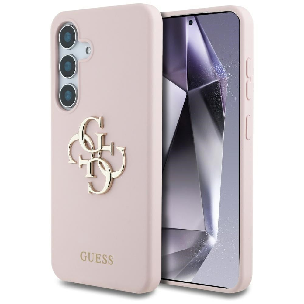 Ovitek za Samsung Galaxy S25 S931, Guess, 4G Big, Roza