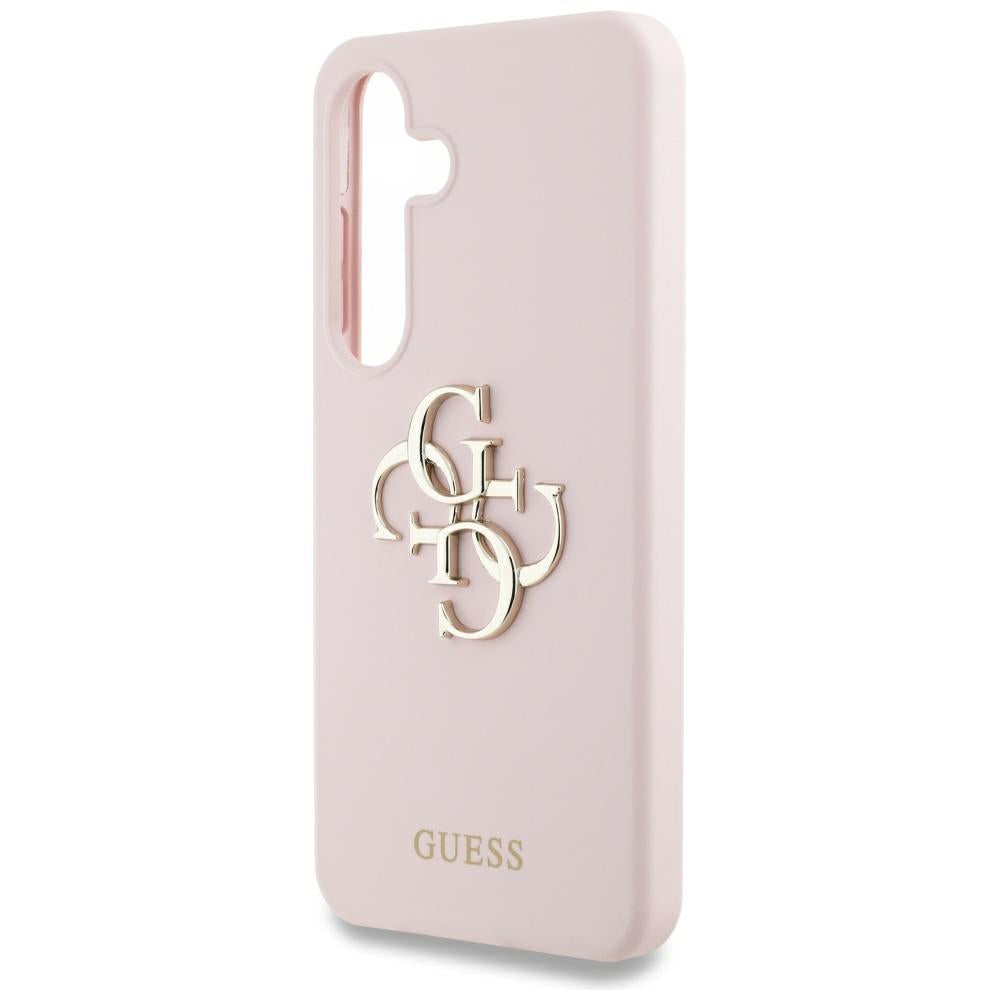 Ovitek za Samsung Galaxy S25 S931, Guess, 4G Big, Roza