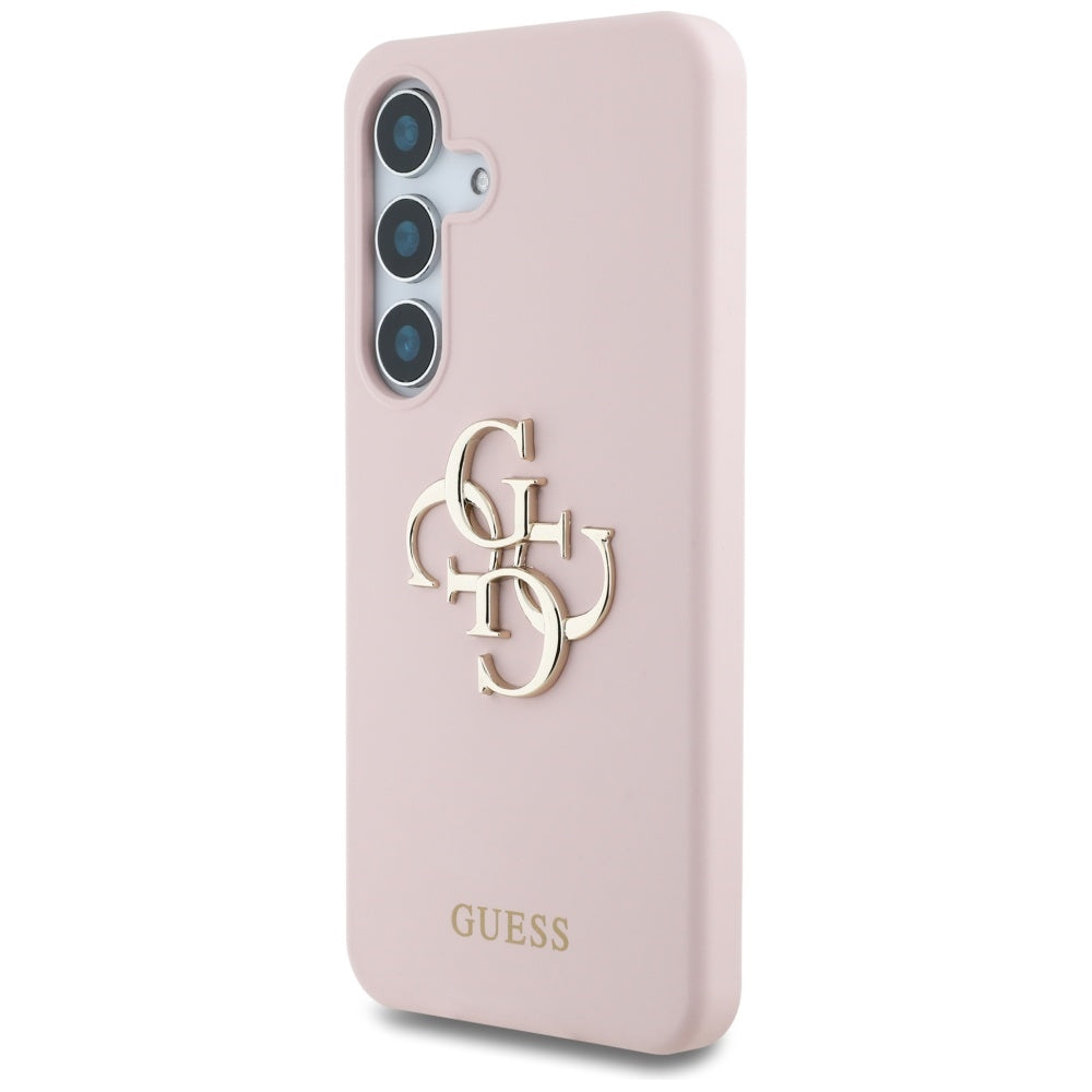 Ovitek za Samsung Galaxy S25 S931, Guess, 4G Big, Roza