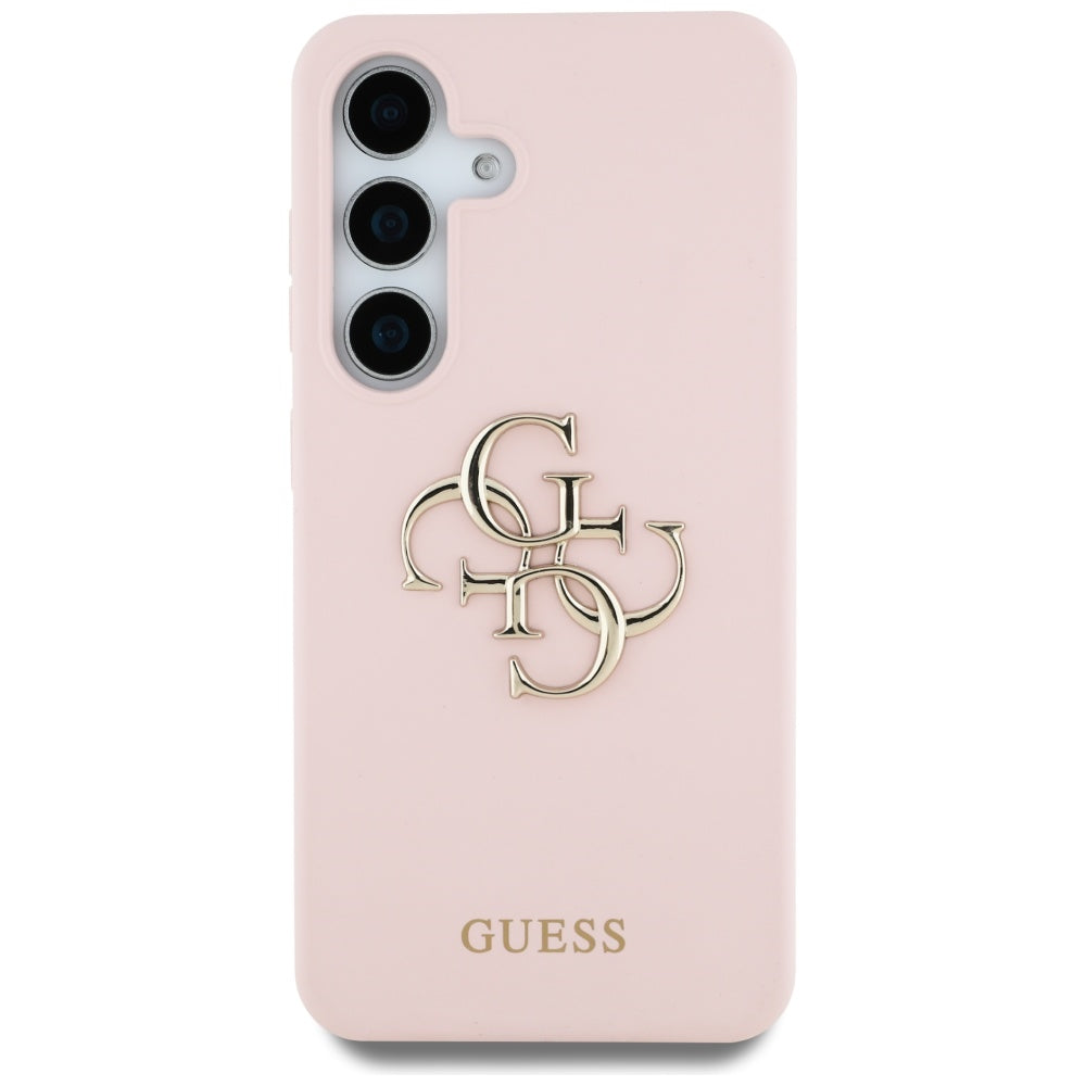 Ovitek za Samsung Galaxy S25 S931, Guess, 4G Big, Roza