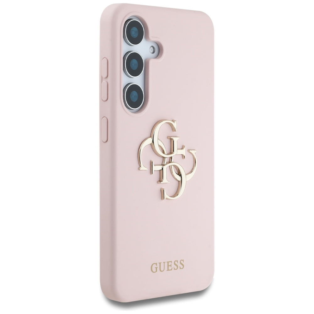 Ovitek za Samsung Galaxy S25 S931, Guess, 4G Big, Roza