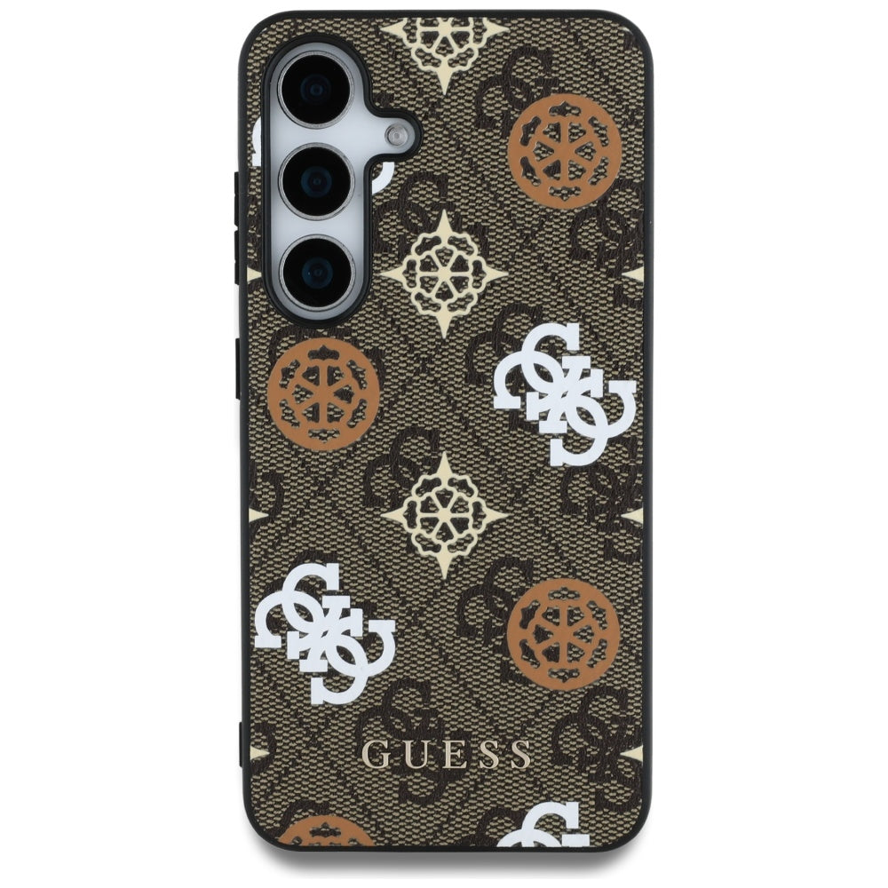 Ovitek za Samsung Galaxy S25 S931, Guess, 4G Peony, rjava