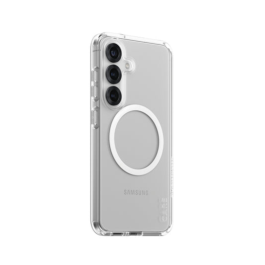 Ovitek za Samsung Galaxy S25 S931, PanzerGlass, Care Urban Combat, Prozorno Bel