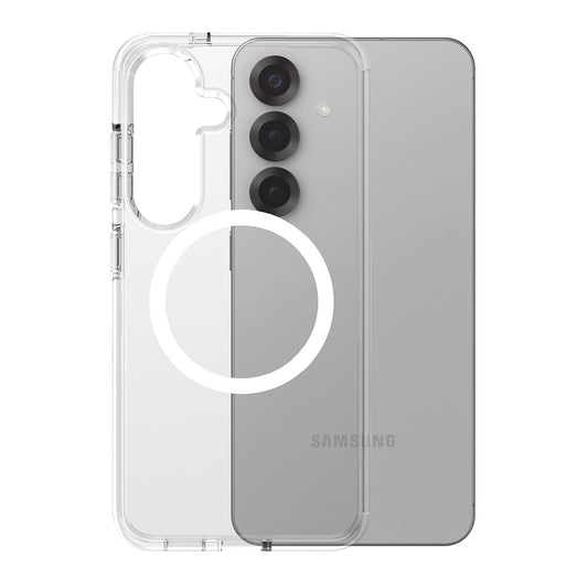 Ovitek za Samsung Galaxy S25 S931, PanzerGlass, Care Urban Combat, Prozorno Bel