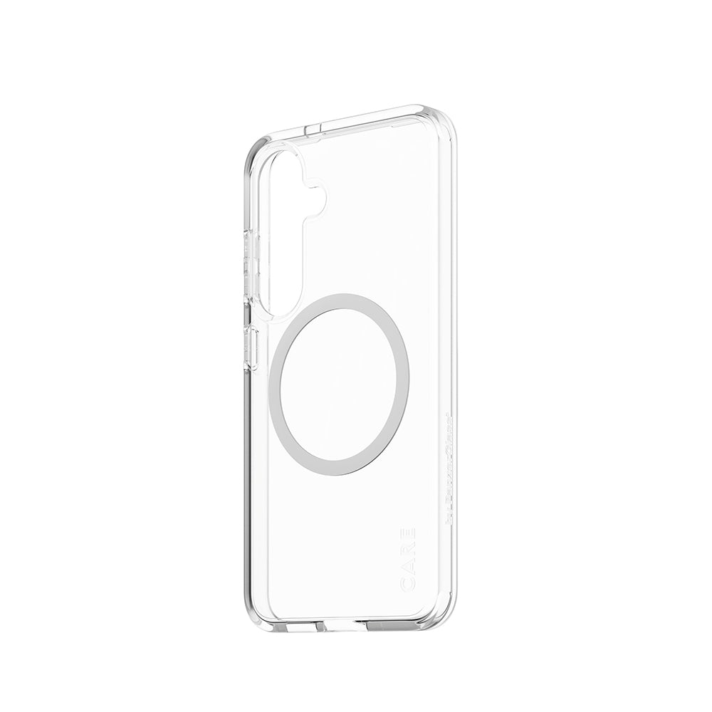 Ovitek za Samsung Galaxy S25 S931, PanzerGlass, Care Urban Combat, Prozorno Bel
