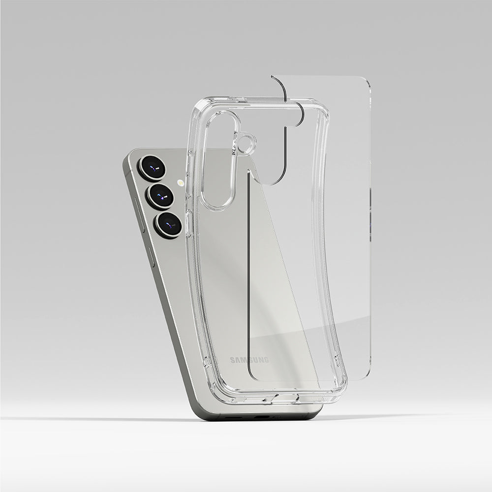 Ovitek za Samsung Galaxy S25 S931, Ringke, Fusion, Prozoren
