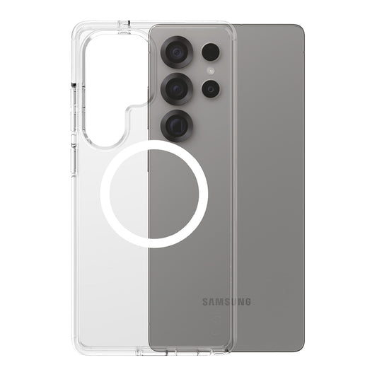Ovitek za Samsung Galaxy S25 Ultra S938, PanzerGlass, Care Urban Combat, Prozorno Bel