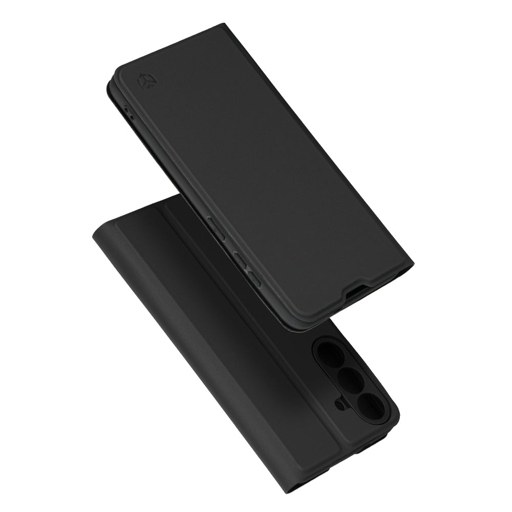Ovitek za Samsung Galaxy S26 FE S741 / S25 FE, Techsuit, Magskin Book, Črn
