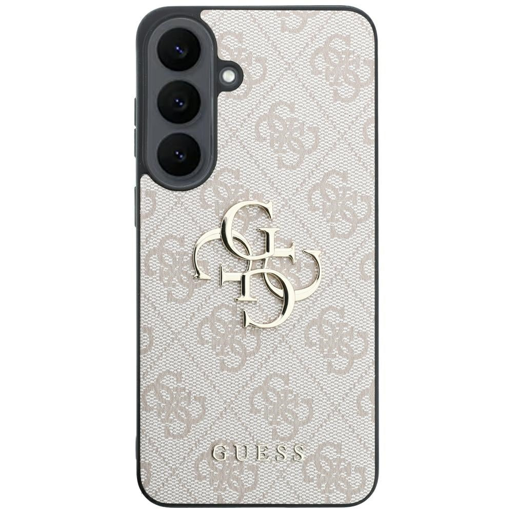 Ovitek za Samsung Galaxy S26 FE S741, Guess, 4G kovinski logotip, roza