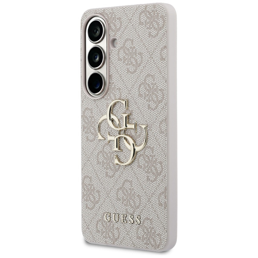 Ovitek za Samsung Galaxy S26 S942, Guess, 4G Big Logo, Roza