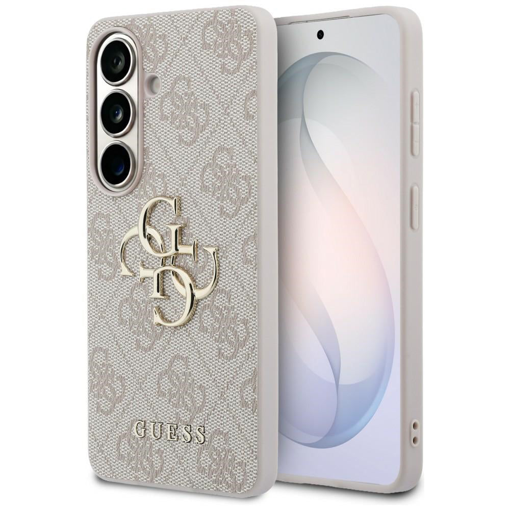 Ovitek za Samsung Galaxy S26 S942, Guess, 4G Big Logo, Roza