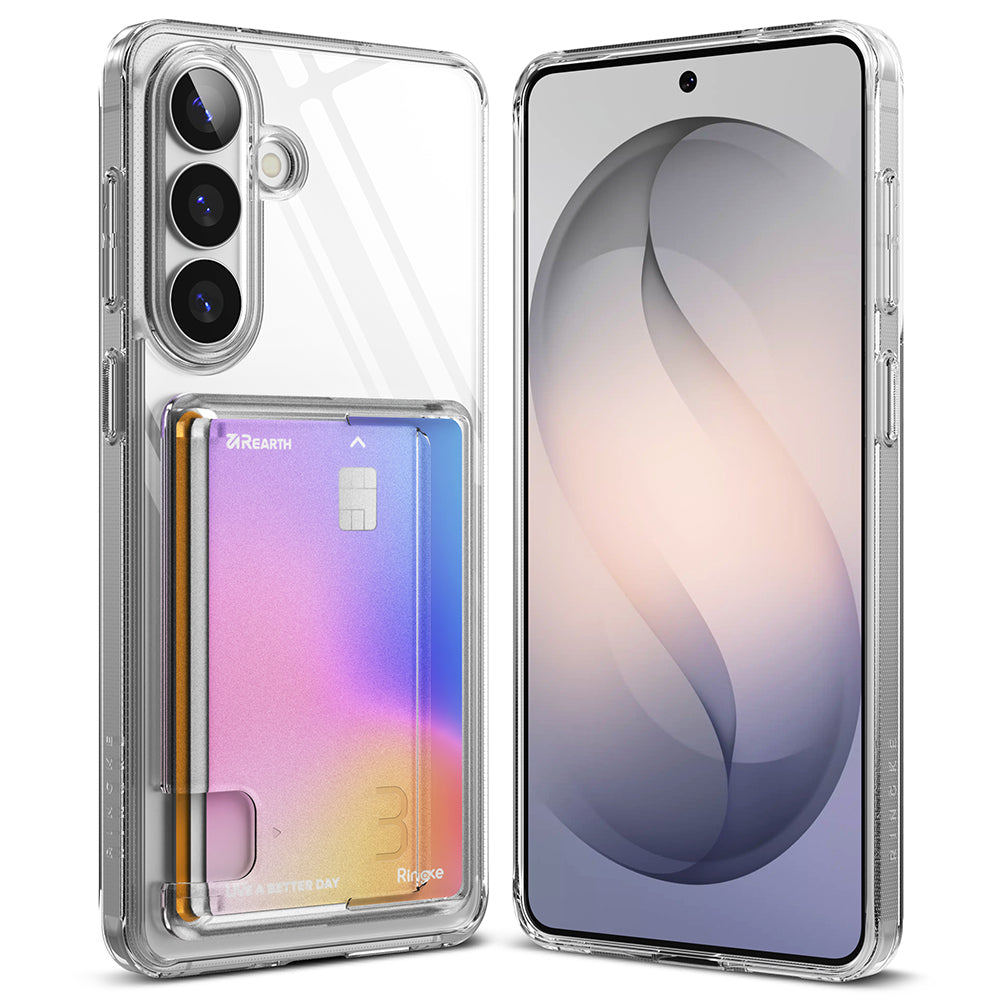 Ovitek za Samsung Galaxy S26 Plus S947, Ringke, Fusion Card, Prozoren