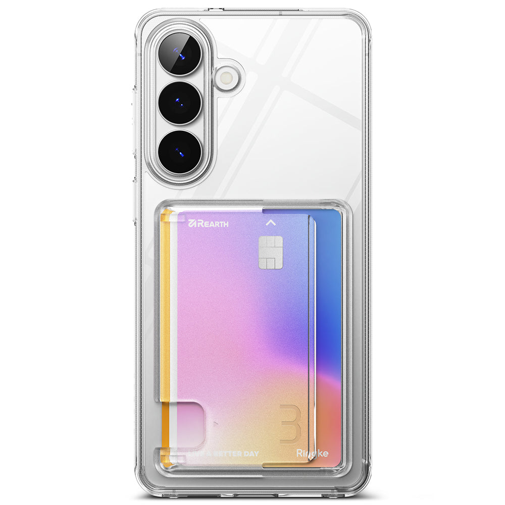 Ovitek za Samsung Galaxy S26 Plus S947, Ringke, Fusion Card, Prozoren