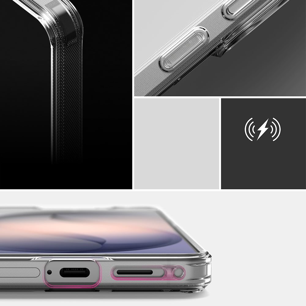 Ovitek za Samsung Galaxy S26 Plus S947, Ringke, Fusion, Prozoren