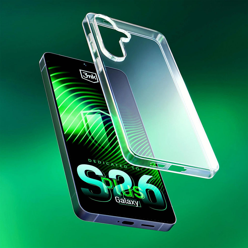 Ovitek za Samsung Galaxy S26 Plus S947, 3MK, Prozoren, Transparenten