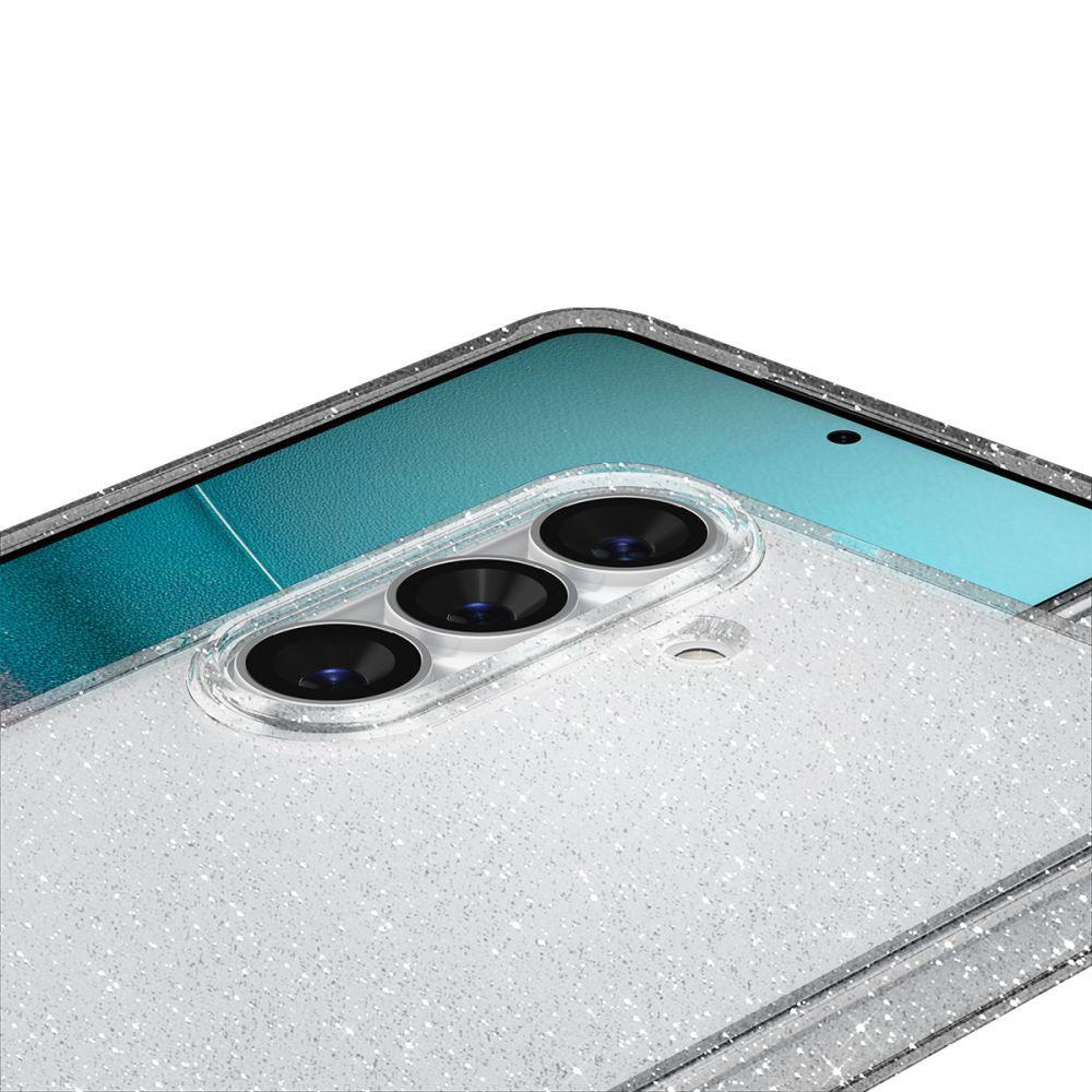 Ovitek za Samsung Galaxy S26 Plus S947, Spigen, Liquid Crystal Glitter, Prozoren ACS10703