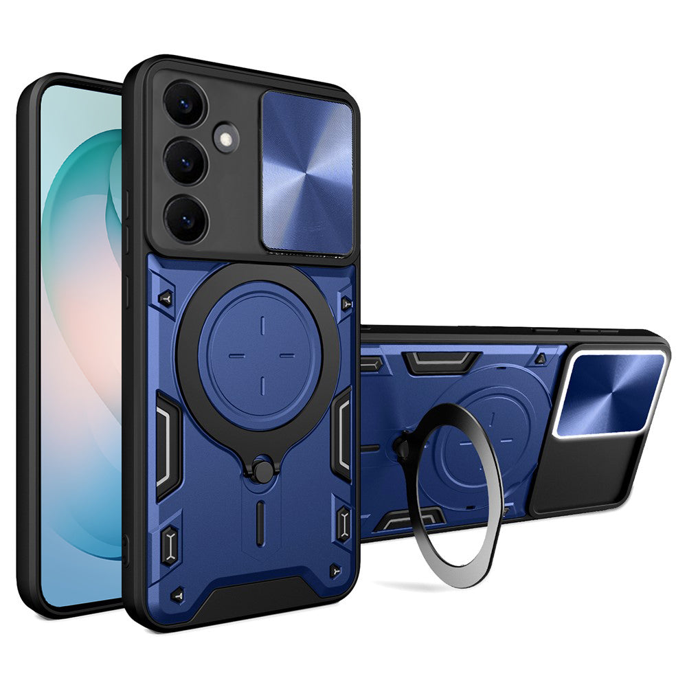 Ovitek za Samsung Galaxy S26 Plus S947, Techsuit, CamGuard Pro, modra