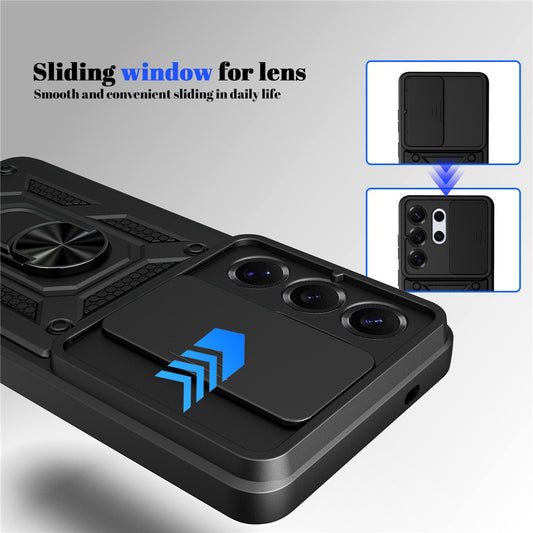 Case for Samsung Galaxy S26 Plus, Techsuit, CamShield, Gold