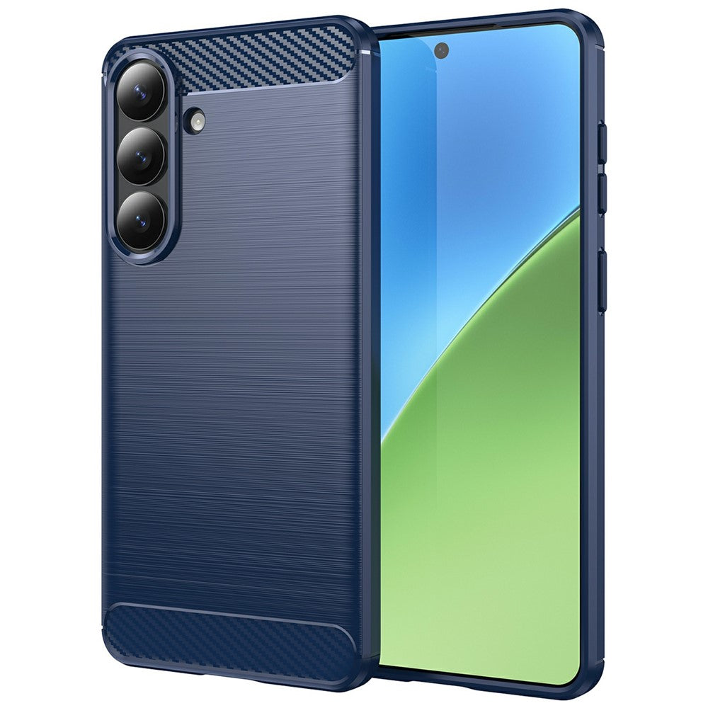 Ovitek za Samsung Galaxy S26 Plus S947, Techsuit, Carbon, Modra