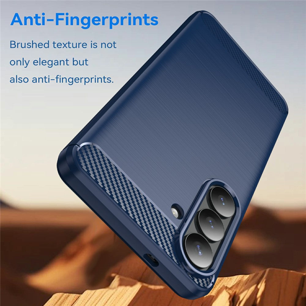 Ovitek za Samsung Galaxy S26 Plus S947, Techsuit, Carbon, Modra