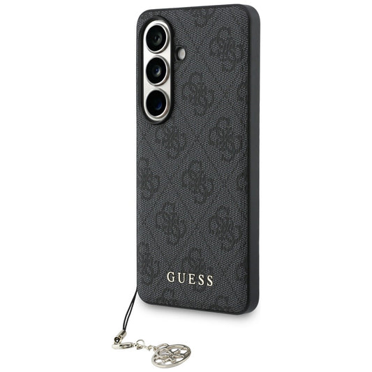 Ovitek za Samsung Galaxy S26 S942, Guess, 4G Classic Logo Charm, črn